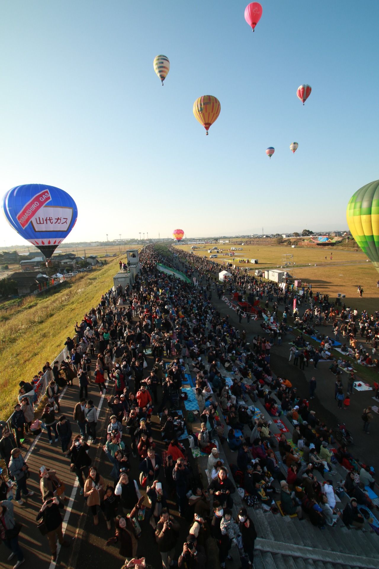 2017年 SAGA International Balloon Fiesta CLP上空